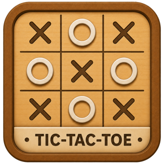 Tic-Tac-Toe tile from the Couch Classics collection